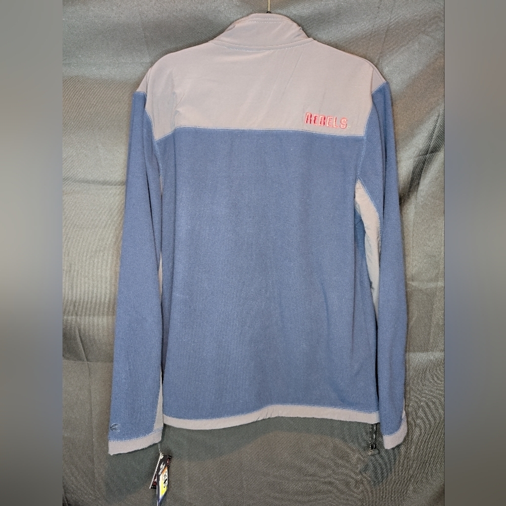 Ole Miss Rebels Full-Zip Fleece Jacket - Men's Medium - Picture 4 of 5